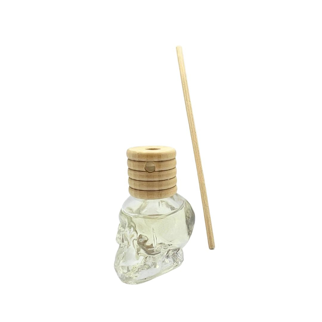 Desk and office diffuser in skull bottle