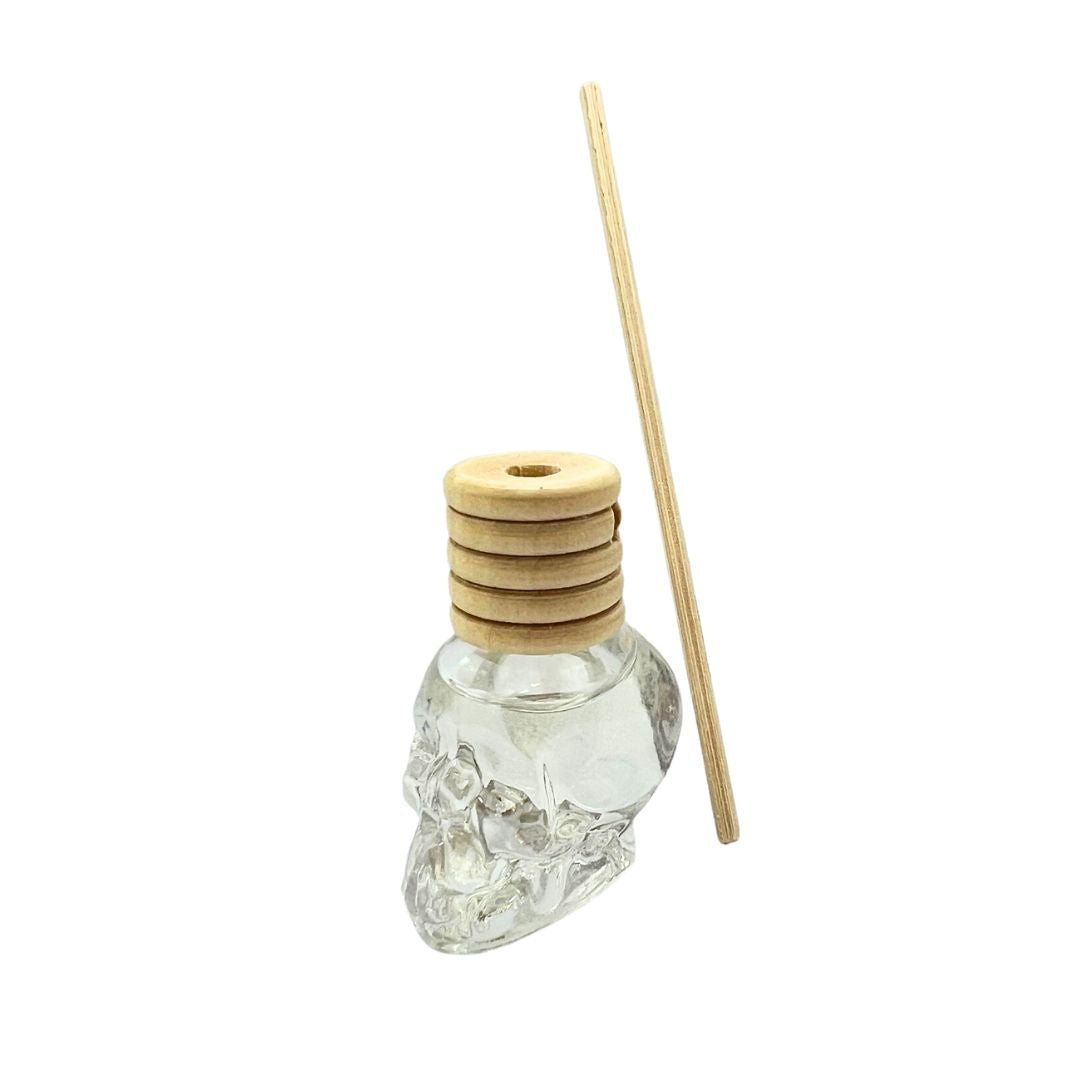 Desk diffuser including fruit fragrance in skull