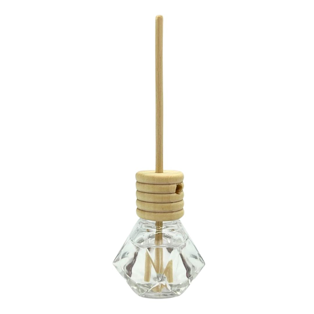 Small diffuser with Australian tree fragrance in triangle bottle